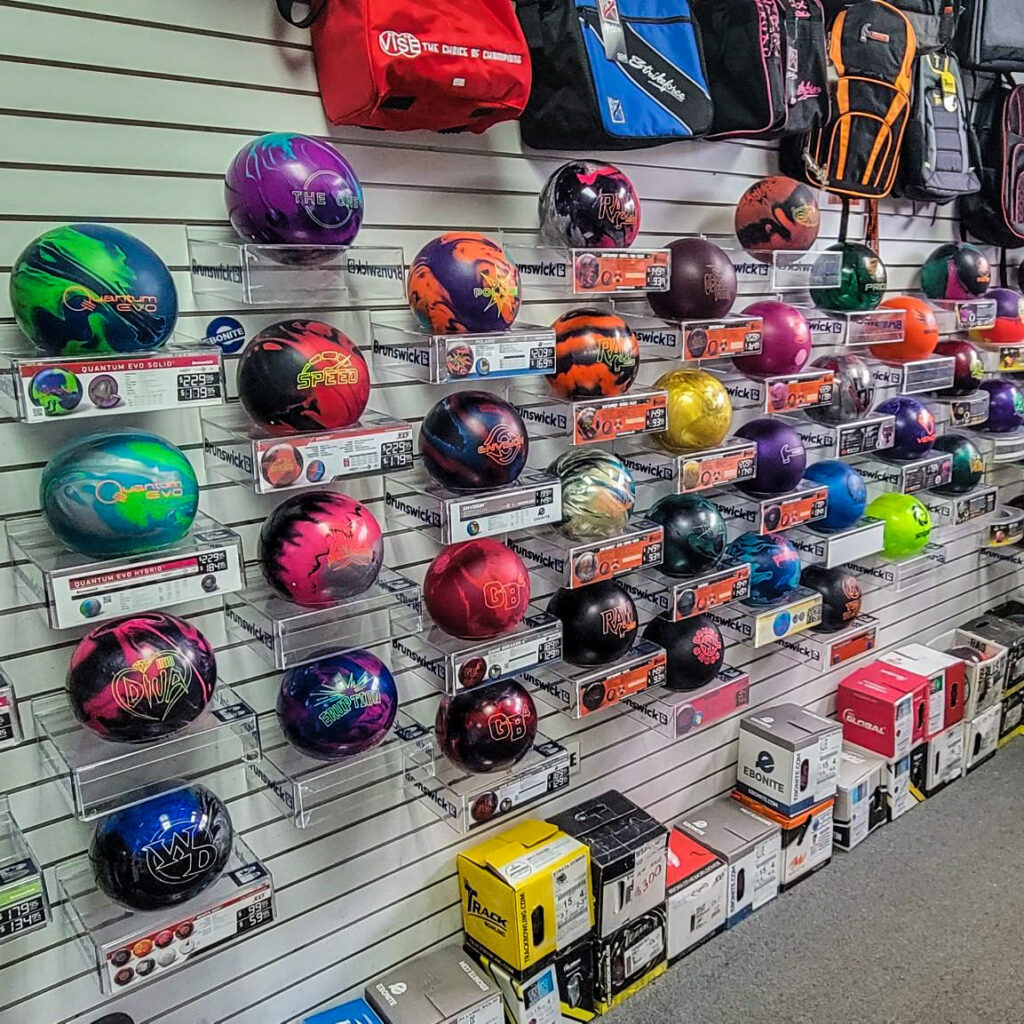 Bowling ball wall